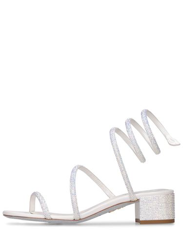 Mm Embellished Satin Sandals - RENÉ CAOVILLA - Modalova