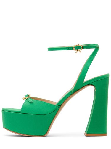 Mm Maddy Satin Platform Sandals - GIANVITO ROSSI - Modalova