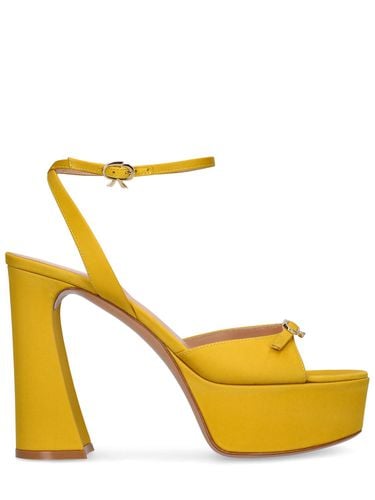 Mm Maddy Satin Platform Sandals - GIANVITO ROSSI - Modalova