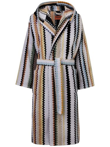 Curt Hooded Bathrobe - MISSONI HOME - Modalova