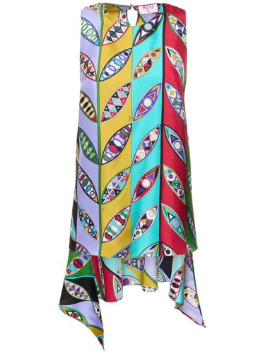 Girandole Printed Silk Twill Top - PUCCI - Modalova