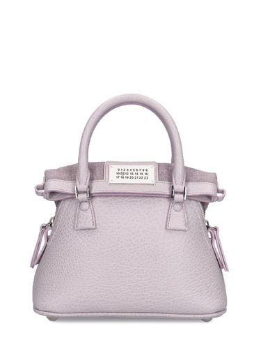 Ac Micro Grained Leather Top Handle Bag - MAISON MARGIELA - Modalova