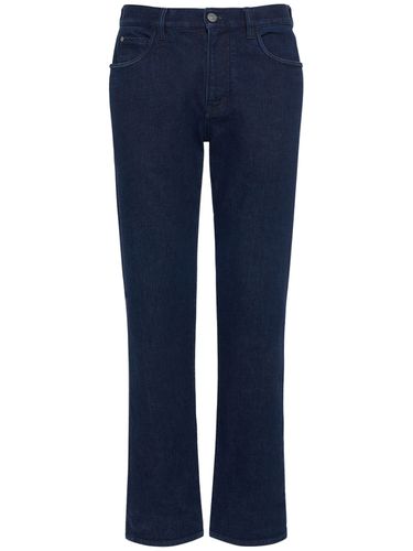 Pocket Cotton Denim Straight Pants - LORO PIANA - Modalova