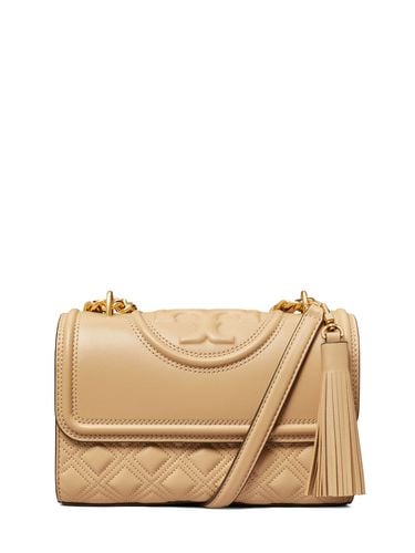 Small Fleming Convertible Leather Bag - TORY BURCH - Modalova