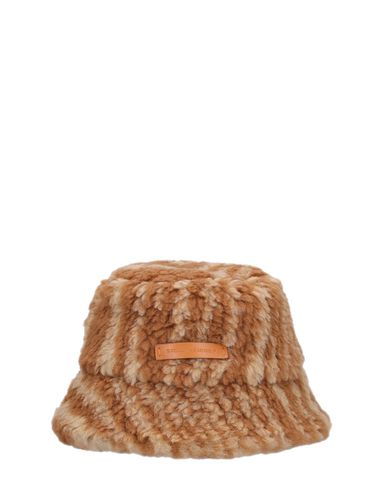 Woodgrain Teddy Jacquard Bucket Hat - STELLA MCCARTNEY - Modalova