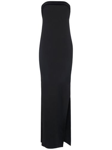 Vestido De Seda Georgette Sin Tirantes - TOM FORD - Modalova