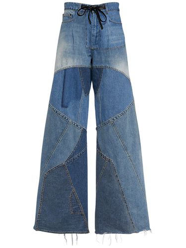 Patchwork Denim Wide Leg Jeans - TOM FORD - Modalova