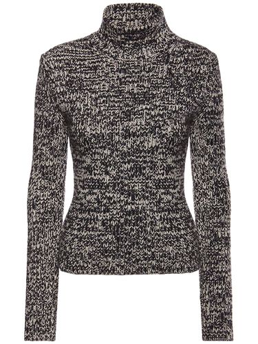 Wool & Silk Knit Turtleneck Sweater - TOM FORD - Modalova