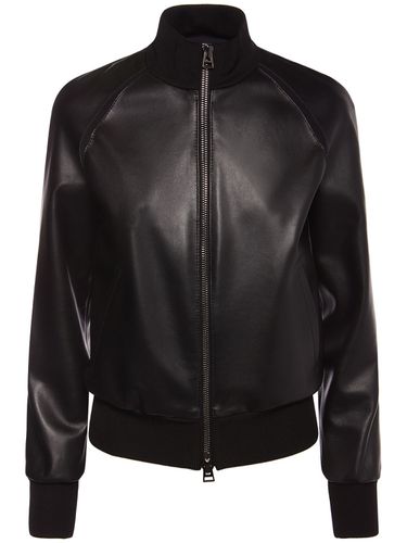 Leather Bomber Jacket - TOM FORD - Modalova