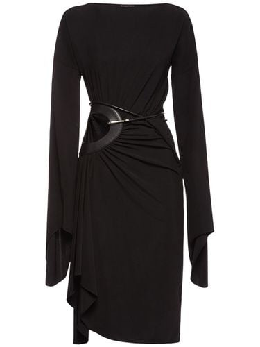 Midikleid Aus Jersey Zum Wickeln - TOM FORD - Modalova