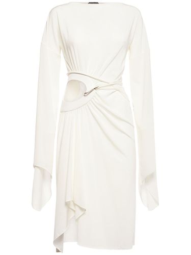 Jersey Wrap Midi Dress - TOM FORD - Modalova