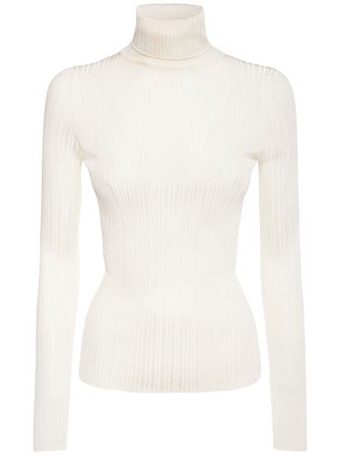 Rib Knit Viscose Turtleneck - TOM FORD - Modalova