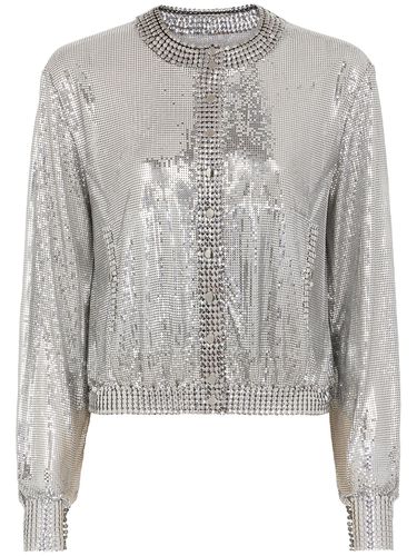 Collarless Mesh Jacket - RABANNE - Modalova