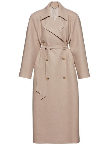 Belted Cashmere Long Coat - MAGDA BUTRYM - Modalova