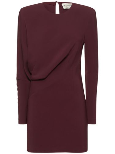 Stretch Viscose Cady Mini Dress - ROLAND MOURET - Modalova