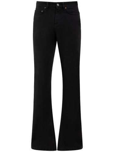 Flared Cotton Denim Jeans - BALENCIAGA - Modalova