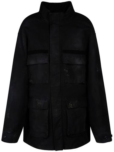 Double Front Cotton Military Parka - BALENCIAGA - Modalova