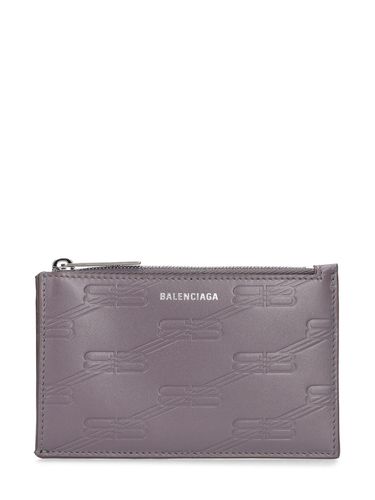 Cartera De Piel Monograma - BALENCIAGA - Modalova