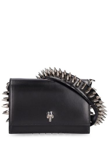 Small Skull Leather Shoulder Bag - ALEXANDER MCQUEEN - Modalova