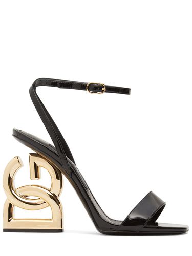 Mm Keira Patent Leather Sandals - DOLCE & GABBANA - Modalova