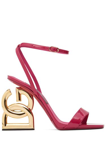 Mm Keira Patent Leather Sandals - DOLCE & GABBANA - Modalova