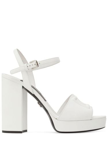 Mm Keira Leather High Heel Sandals - DOLCE & GABBANA - Modalova