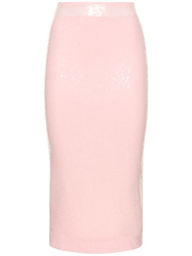 Sequined Midi Pencil Skirt - ROTATE - Modalova