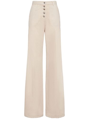 High Rise Flared Denim Jeans - ETRO - Modalova