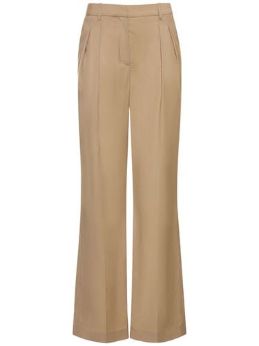 Sbiru Flared Wool Pants - LOULOU STUDIO - Modalova