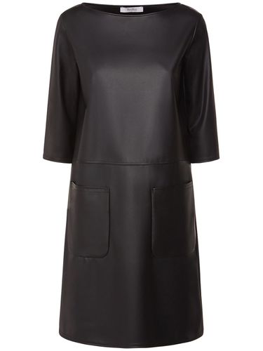 Baiocco Faux Leather Mini Dress - MAX MARA - Modalova