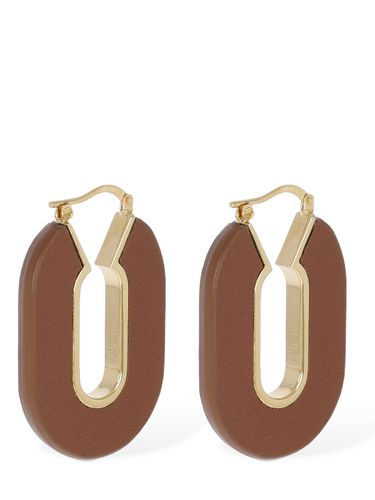 Precious Wildness 2 Hoop Earrings - JIL SANDER - Modalova