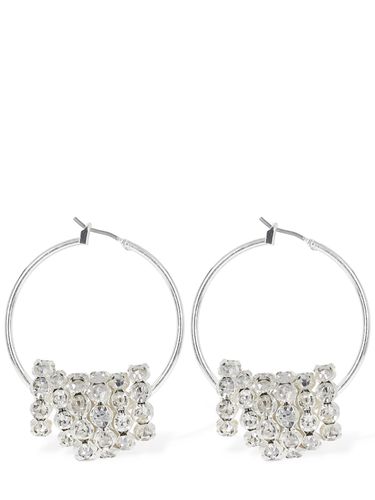 Crystal Hoop Earrings - MAGDA BUTRYM - Modalova