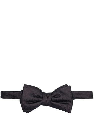 Gg Silk Bow Tie - GUCCI - Modalova