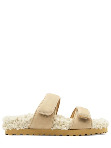 Flache Shearling- Und Wildlederschuhe „alvine Ugh“ - GIA BORGHINI - Modalova