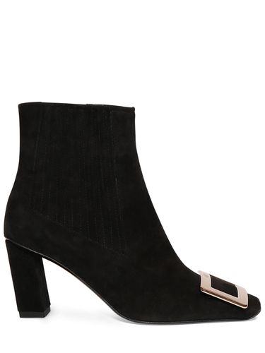 Mm Belle Vivier Suede Ankle Boots - ROGER VIVIER - Modalova