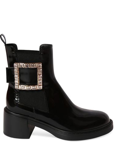 Mm Viv Ranger Patent Leather Boots - ROGER VIVIER - Modalova