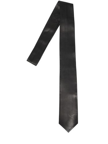 Leather Tie - ALEXANDER MCQUEEN - Modalova