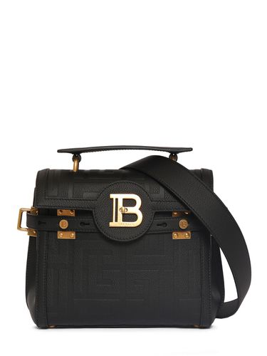 Bbuzz 23 Monogram Grained Leather Bag - BALMAIN - Modalova