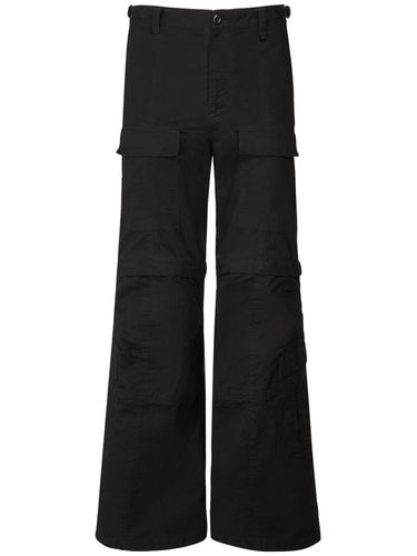 Ripstop Cotton Denim Jeans - BALENCIAGA - Modalova