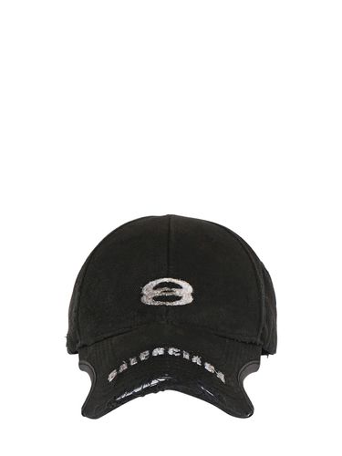 Unity Cotton Drill Cap - BALENCIAGA - Modalova