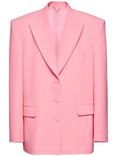 Oversize Silk Blend Cady Blazer - MAGDA BUTRYM - Modalova