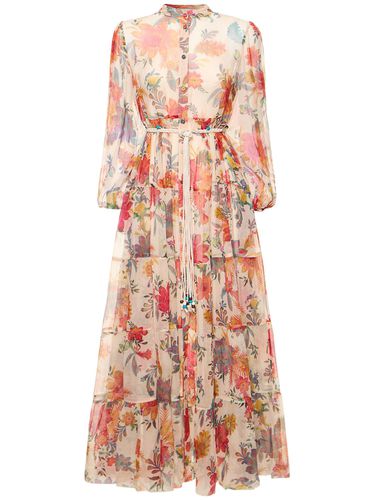 Ginger Printed Silk Maxi Dress - ZIMMERMANN - Modalova