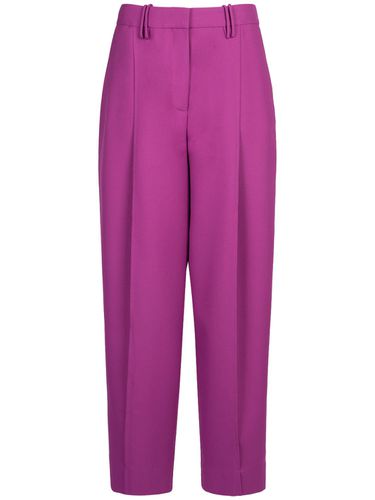 Summer Relaxed Fit Pleated Pants - GANNI - Modalova