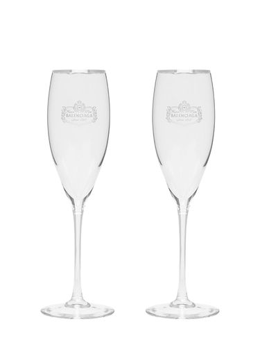 Set De 2 Copas De Champán Cristal - BALENCIAGA - Modalova