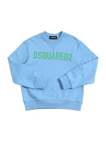 Sudadera De Algodón Con Logo - DSQUARED2 - Modalova