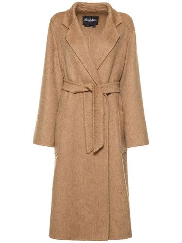 Lvr Exclusive Mohair & Drap Coat - MAX MARA - Modalova