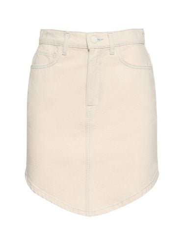 Ms. Heart Organic Denim Mini Skirt - TRIARCHY - Modalova