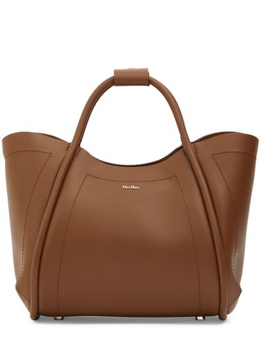 Medium Marin Leather Tote Bag - MAX MARA - Modalova