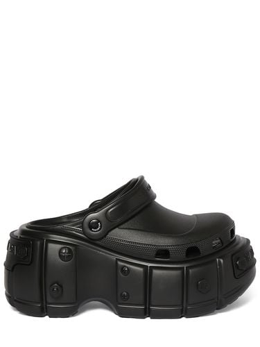 Mm Hardcrocs Rubber Wedge Mules - BALENCIAGA - Modalova