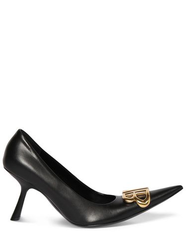 Mm Flex Bb Leather Pumps - BALENCIAGA - Modalova